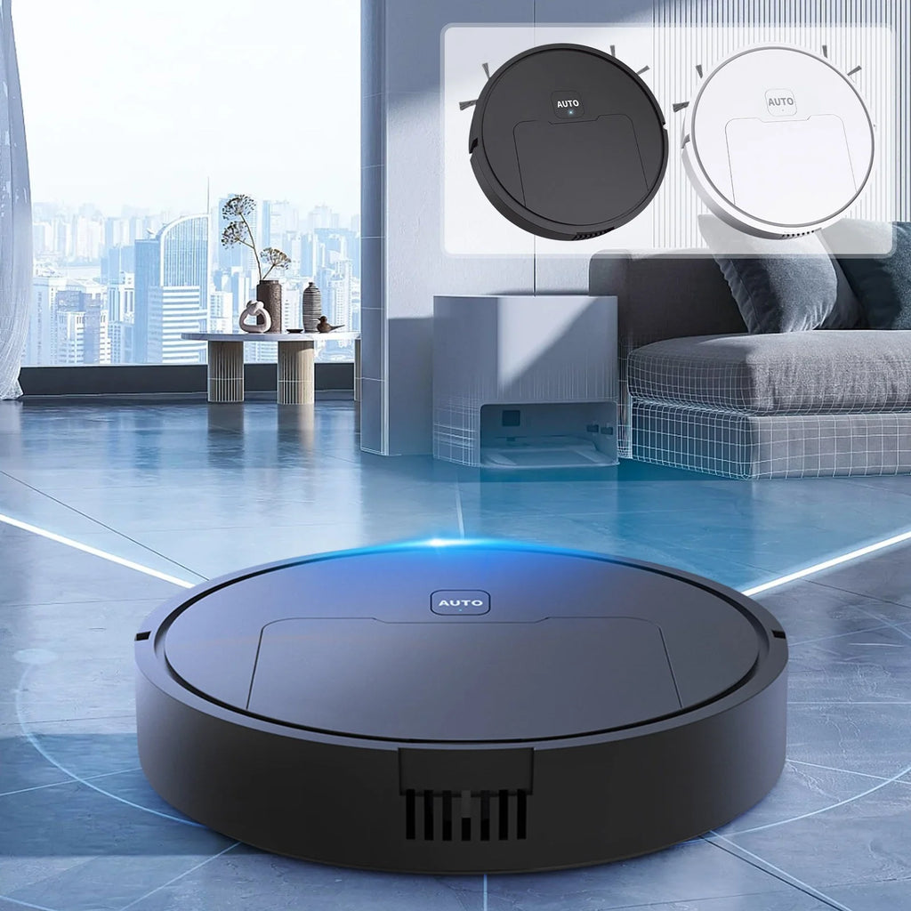 Clearance Robot Vacuum Cleaner 3In 1 Mopping Robot Vacuum Cleaner with Schedule Wi-Fi/App Self-Charging Robotic Vacuum