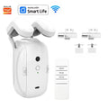 Smart Automatic Curtain Opener, Remote Control with App/Timer/Voice, with T/U/Rome Rod ,Wifi Bluetooth Automatic Light Sensor